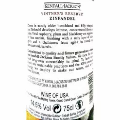 Remise ❤️ Kendall Jackson - Vintner's Reserve, 2019 - Californie, Etats-Unis - Rouge - 75 cl 🧨 -Vins Rouges Soldes 0081584131403 3
