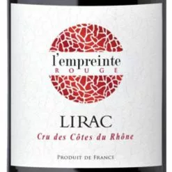 Le moins cher ✔️ Empreinte, 2021 - Lirac AOP - Rouge - 75 cl 👏 -Vins Rouges Soldes 3142806831246 3