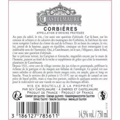 Nouveau 😀 L'Extrême de Castelmaure, 2018 - Corbières AOP - Rouge - 75 cl 🧨 -Vins Rouges Soldes 3186127785611 2