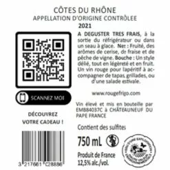 Les meilleures critiques de ⭐ Laurent Brotte Rouge Frigo, 2021 - Côtes du Rhône AOP - Rouge - 75 cl 💯 -Vins Rouges Soldes 3217661028886 2