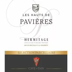 Le moins cher ⌛ Les Hauts de Pavières, 2017 - Hermitage AOP - Rouge - 75 cl ⌛ -Vins Rouges Soldes 3234784183230 3