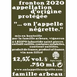 Nouveau 🛒 On l'appelle, 2020 - Fronton AOP - Rouge - 75 cl ✔️ -Vins Rouges Soldes 3252987100038 2