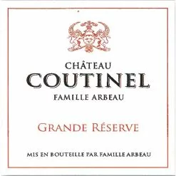 Remise ⌛ Château Coutinel Grande Réserve, 2019 - Fronton AOP - Rouge - 75 cl ✨ -Vins Rouges Soldes 3252987111935 3