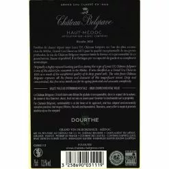 Meilleur prix ✔️ Château Belgrave, 2020 - Haut-Médoc AOP - Rouge - 75 cl ❤️ -Vins Rouges Soldes 3258690031119 2