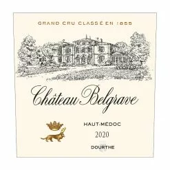 Meilleur prix ✔️ Château Belgrave, 2020 - Haut-Médoc AOP - Rouge - 75 cl ❤️ -Vins Rouges Soldes 3258690031119 3