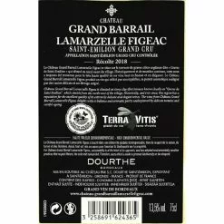 Le moins cher ❤️ Grand Barrail Lamarzelle Figeac, 2018 - Saint-Emilion Grand Cru AOP - Rouge - 75 cl ✔️ -Vins Rouges Soldes 3258691624365 2