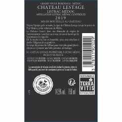 Bon marché ❤️ Château Lestage, 2019 - Listrac-Médoc AOP - Rouge - 75 cl 😉 -Vins Rouges Soldes 3278111901029 2