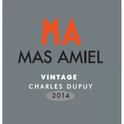 Offres 👏 Mas Amiel Vintage - Charles Dupuy, 2014 - Maury AOP - Rouge - 75 cl 😀 -Vins Rouges Soldes 3281540036149 3