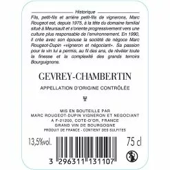 Meilleure affaire ✨ Marc Rougeot-Dupin, 2018 - Gevrey-Chambertin AOP - Rouge - 75 cl ✨ -Vins Rouges Soldes 3296311131107 2