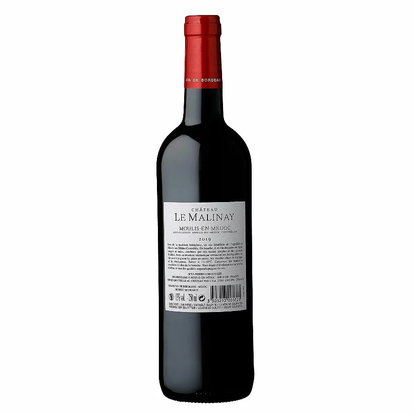 Coupon 😉 Château Le Malinay BIO, 2019 - Moulis ou Moulis-en-Médoc AOC - Rouge - 75 cl 🛒 4 Coupon 😉 Château Le Malinay BIO, 2019 - Moulis ou Moulis-en-Médoc AOC - Rouge - 75 cl 🛒 – Image 2