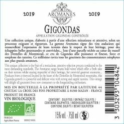 Vente flash ✔️ Aromanes Sculpté par le Vent BIO, 2019 - Gigondas AOC - Rouge - 75 cl 😍 -Vins Rouges Soldes 3303293104842 2