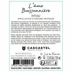 Promo ❤️ L'Ame Buissonniere BIO, 2021 - Fitou AOP - Rouge - 75 cl 🔥 5 Promo ❤️ L'Ame Buissonniere BIO, 2021 - Fitou AOP - Rouge - 75 cl 🔥 -Vins Rouges Soldes 3331560000139 2
