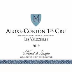 Meilleure vente ✔️ Marcel de Lauzière Les Valozières, 2019 - Aloxe Corton AOP - Rouge - 75 cl ⭐ -Vins Rouges Soldes 3362872732913 3