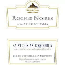 Top 10 🤩 Roches Noires, 2019 - Saint-Chinian AOP - Rouge - 75 cl ✨ -Vins Rouges Soldes 3379430000155 3