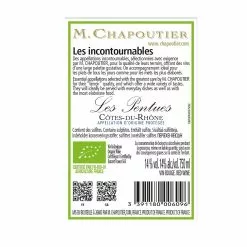 Acheter 👏 M. Chapoutier Les Pentues BIO, 2021 - Côtes du Rhône AOP - Rouge - 75 cl ✨ -Vins Rouges Soldes 3391180006096 2