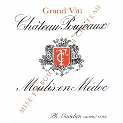Remise 🤩 Château Poujeaux, 2020 - Moulis ou Moulis-en-Médoc AOP - Rouge - 75 cl 💯 -Vins Rouges Soldes 3441941120100 3