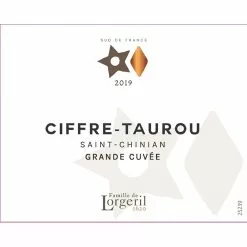 Tout neuf 🔔 Ciffre Taurou Grande Cuvée, 2019 - Saint-Chinian AOP - Rouge - 75 cl ✔️ -Vins Rouges Soldes 3454781517665 3