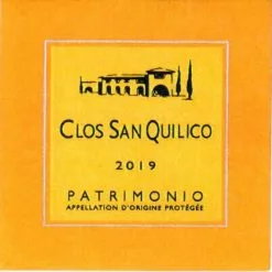 De gros 🔔 Clos San Quilico BIO, 2019 - Patrimonio AOP - Rouge - 75 cl 🧨 -Vins Rouges Soldes 3461220000114 3
