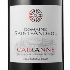 Meilleure vente 👍 Domaine Saint-Andéol, 2020 - Cairanne AOP - Rouge - 75 cl 👍 -Vins Rouges Soldes 3467231611219 3