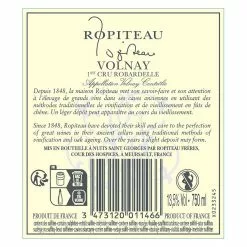 Budget ✨ Ropiteau Frères, 2018 - Volnay 1er Cru AOP - Rouge - 75 cl ✨ -Vins Rouges Soldes 3473120011466 2