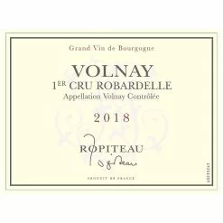 Budget ✨ Ropiteau Frères, 2018 - Volnay 1er Cru AOP - Rouge - 75 cl ✨ -Vins Rouges Soldes 3473120011466 3