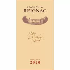 Meilleure vente 👍 Grand Vin De Reignac, 2020 - Bordeaux Supérieur AOP - Rouge - 75 cl ❤️ -Vins Rouges Soldes 3492744075203 3