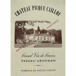 Les meilleures critiques de 👏 Château Picque Caillou, 2020 - Pessac-Léognan AOP - Rouge - 0.75 L ✨ -Vins Rouges Soldes 3495230220576 3