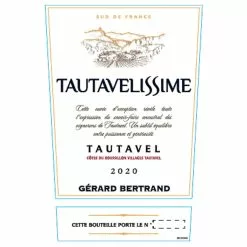 Nouveau ❤️ Tautavelissime, 2020 - Côtes-du-Roussillon-Villages AOP - Rouge - 75 cl 🔔 -Vins Rouges Soldes 3514123100303 3