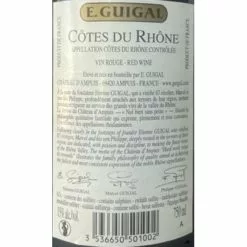 Le moins cher ✨ E. Guigal, 2019 - Côtes du Rhône AOP - Rouge - 75 cl 💯 -Vins Rouges Soldes 3536650501002 2