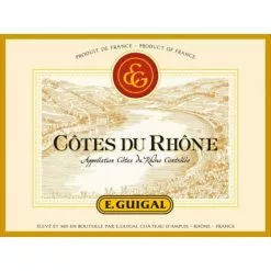 Le moins cher ✨ E. Guigal, 2019 - Côtes du Rhône AOP - Rouge - 75 cl 💯 -Vins Rouges Soldes 3536650501002 3