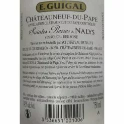 Meilleure affaire ✨ E. Guigal Saintes Pierres de Nalys, 2019 - Châteauneuf-du-Pape AOP - Rouge - 75 cl ❤️ -Vins Rouges Soldes 3536651001006 2