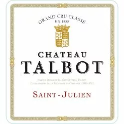 Meilleur prix ⌛ Château Talbot, 2020 - Saint-Julien AOP - Rouge - 75 cl ⭐ -Vins Rouges Soldes 3661419220242 3