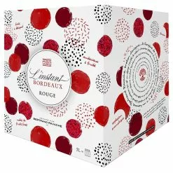 Budget ⌛ L'Instant - Bordeaux AOP - Rouge - Bag in Box, 300 cl ⭐