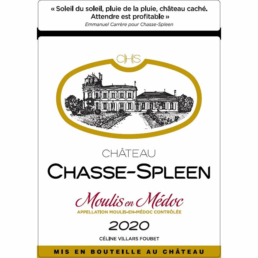Remise 😍 Château Chasse-Spleen, 2020 - Moulis ou Moulis-en-Médoc AOP - Rouge - 75 cl 🎁 5 Remise 😍 Château Chasse-Spleen, 2020 - Moulis ou Moulis-en-Médoc AOP - Rouge - 75 cl 🎁 – Image 3
