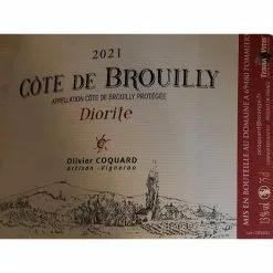 Tout neuf 🤩 Olivier Coquard Diorite, 2021 - Côte de Brouilly AOP - Rouge - 75 cl 🔔 7 Tout neuf 🤩 Olivier Coquard Diorite, 2021 - Côte de Brouilly AOP - Rouge - 75 cl 🔔 -Vins Rouges Soldes 3700558806921 3