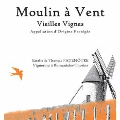 Offres 🎉 Domaine Patenotre Vieilles Vignes, 2020 - Moulin à Vent AOP - Rouge - 75 cl ✨ -Vins Rouges Soldes 3700558833774 3