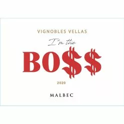 Top 10 ❤️ Vignoble Vellas I'm the Boss, 2020 - Cahors AOP - Rouge - 75 cl 🔔 -Vins Rouges Soldes 3701086304910 2