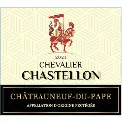 Remise ✨ Chevallier Chastellon, 2021 - Châteauneuf-du-Pape AOP - Rouge - 75 cl 🥰 -Vins Rouges Soldes 3701433901526 3