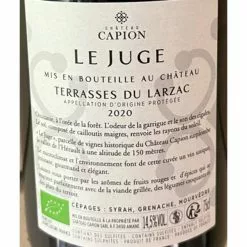 Meilleure affaire ❤️ Château Capion Le Juge, 2020 - Terrasses du Larzac AOP - Rouge - 75 cl ⌛ 6 Meilleure affaire ❤️ Château Capion Le Juge, 2020 - Terrasses du Larzac AOP - Rouge - 75 cl ⌛ -Vins Rouges Soldes 3760054947863 2
