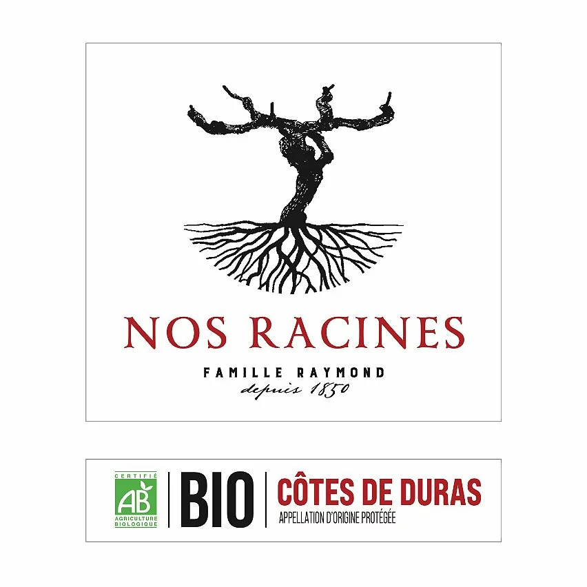 Le moins cher ❤️ Nos Racines BIO, 2020 - Côtes de Duras AOP - Rouge - 75 cl ✔️ 5 Le moins cher ❤️ Nos Racines BIO, 2020 - Côtes de Duras AOP - Rouge - 75 cl ✔️ – Image 3
