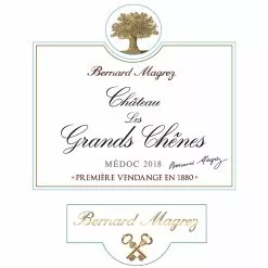 Remise ⌛ Château Les Grands Chênes, 2018 - Médoc AOP - Rouge - 75 cl ⭐ -Vins Rouges Soldes 3760117793765 3