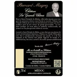 Offres ⭐ Château Les Grands Chênes, 2020 - Médoc AOP - Rouge - 75 cl 🌟 -Vins Rouges Soldes 3760117794083 2