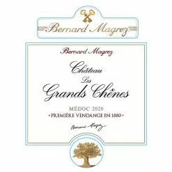 Offres ⭐ Château Les Grands Chênes, 2020 - Médoc AOP - Rouge - 75 cl 🌟 -Vins Rouges Soldes 3760117794083 3