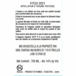 Les meilleures critiques de 😍 Château Valfaures Nomads - Sans Sulfites Ajoutés - HVE, 2021 - Fitou AOP - Rouge - 75 cl ⭐ -Vins Rouges Soldes 3760181990114 2