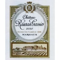Coupon 😍 Château Rauzan-Gassies, 2020 - Margaux AOP - Rouge - 75 cl ⭐ 7 Coupon 😍 Château Rauzan-Gassies, 2020 - Margaux AOP - Rouge - 75 cl ⭐ -Vins Rouges Soldes 3760293120829 3