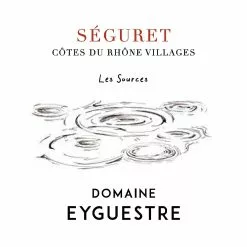 Le moins cher 👏 Domaine Eyguestre Les Sources, 2020 - Côtes du Rhône Villages Séguret AOP - Rouge - 75 cl 🎁 -Vins Rouges Soldes 3770008439030 3