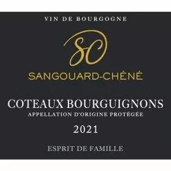 Tout neuf 😉 Sangouard-Chéné Esprit de Famille, 2021 - Coteaux Bourguignons AOP - Rouge - 75 cl ⭐ -Vins Rouges Soldes 3770016350105 3