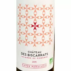 Budget ✨ Château des Biscarrats Cuvée Parallèle BIO, 2019 - Lalande de Pomerol AOP - Rouge - 75 cl 👏 -Vins Rouges Soldes 3770016547161 3