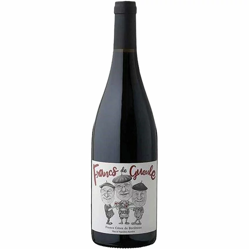 Sortie ⭐ Francs de Gueule, 2021 - Francs Côtes de Bordeaux AOP - Rouge - 75 cl ✔️ 3 Sortie ⭐ Francs de Gueule, 2021 - Francs Côtes de Bordeaux AOP - Rouge - 75 cl ✔️